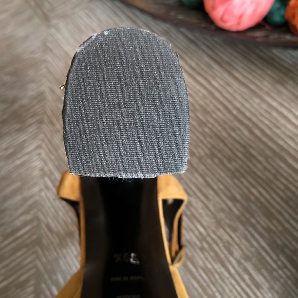 *SOLD🚫*Saint Laurent 'Candy 80 Bow' Sandals Brown - Picture 8 of 8